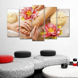 Tranh decor: Foot massage