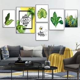 Tranh decor: Happy bee