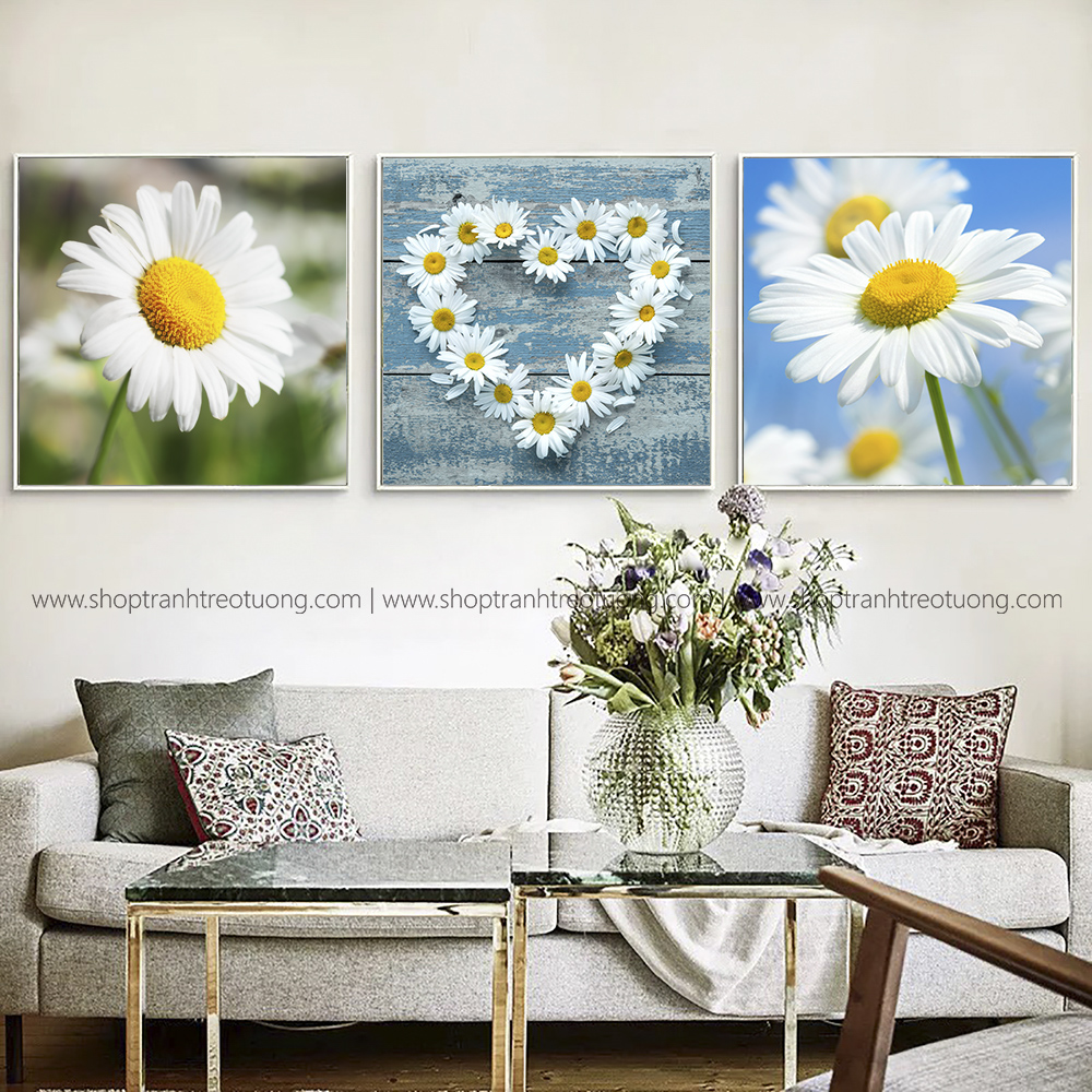 Tranh decor: Daisy