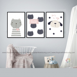 Tranh decor: Baby