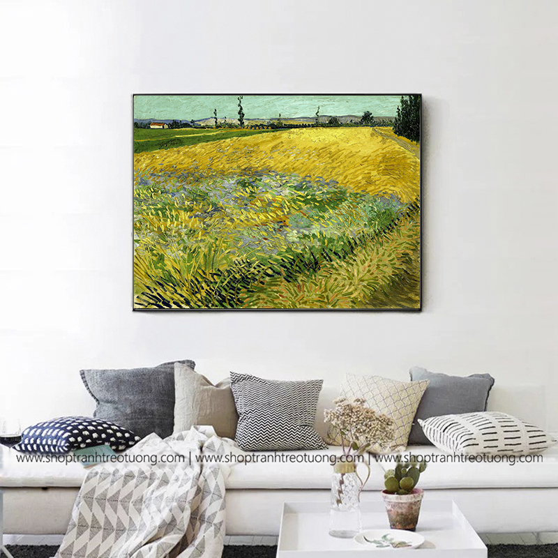 Tranh decor: Wheat Field (Van Gogh)