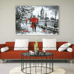 Tranh decor: Red love