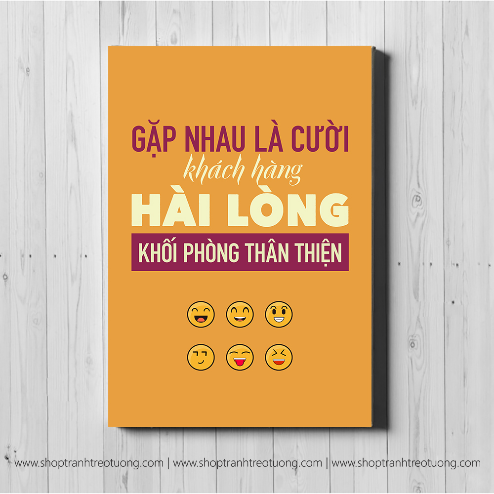 Tranh động lực: Gặp nhau là cười