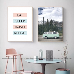 Tranh decor: Travel 2