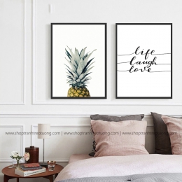 Tranh decor: Pineapple